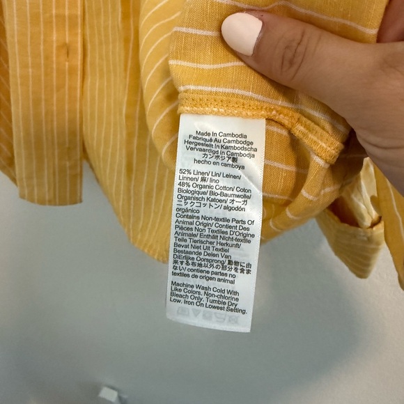 Madewell // NWOT Straight-Hem Shirt - Picture 8 of 9